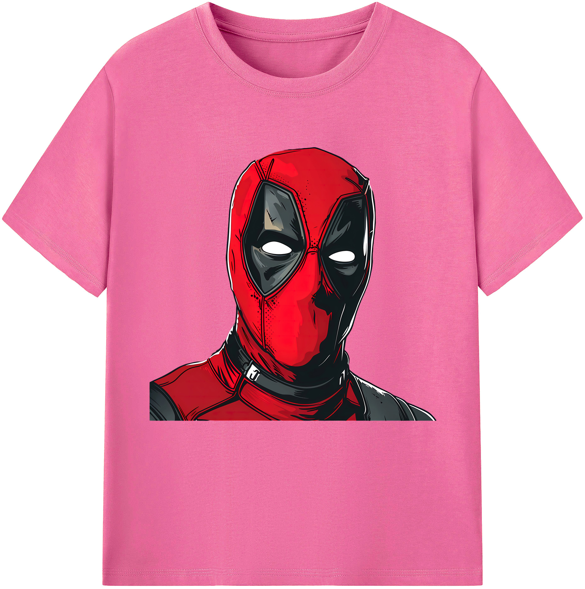（画像用） Deadpool デッドプール レディースカジュアルプリントTシャツ（綿100％）